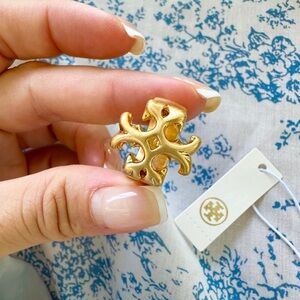Tory Burch Gold Logo Charm